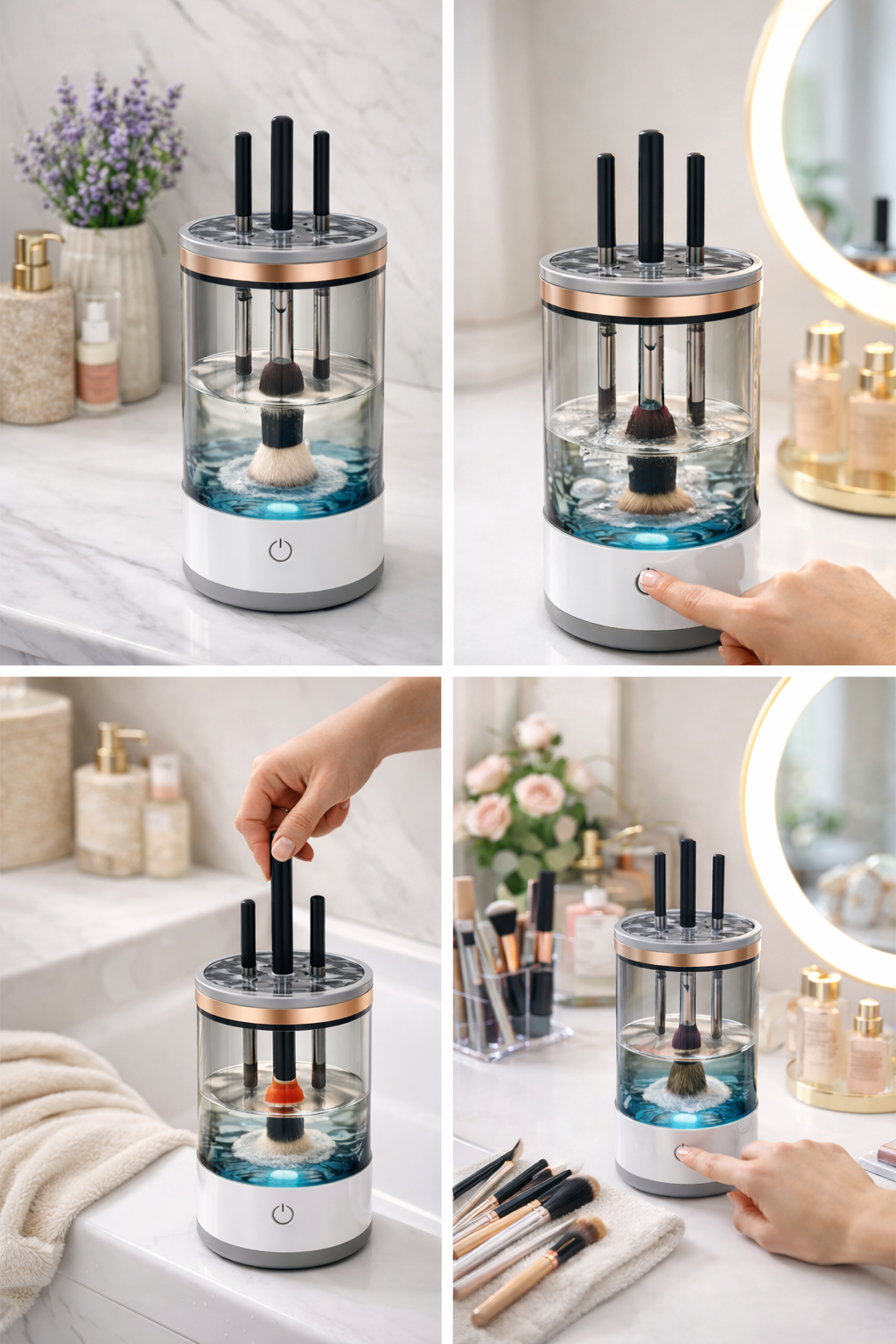 Electric Makeup Brush Cleaner